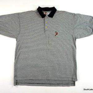 Vintage 90s Phoenix Coyotes NHL Polo Men's XL Pro Edge Rare